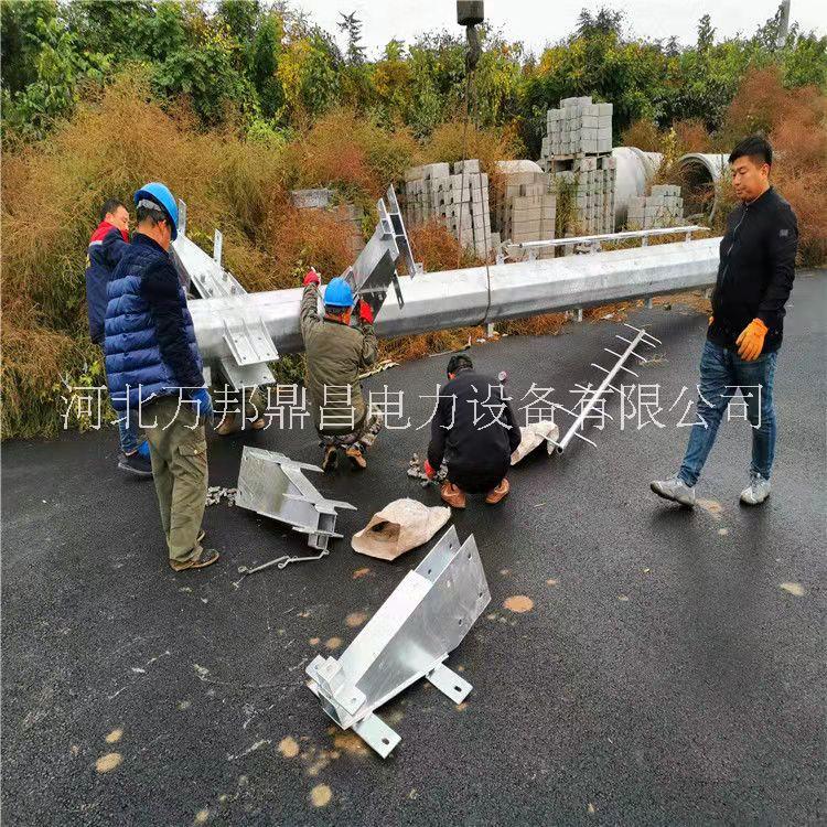 河北万邦鼎昌电力设备有限公司13米钢杆厂家图片