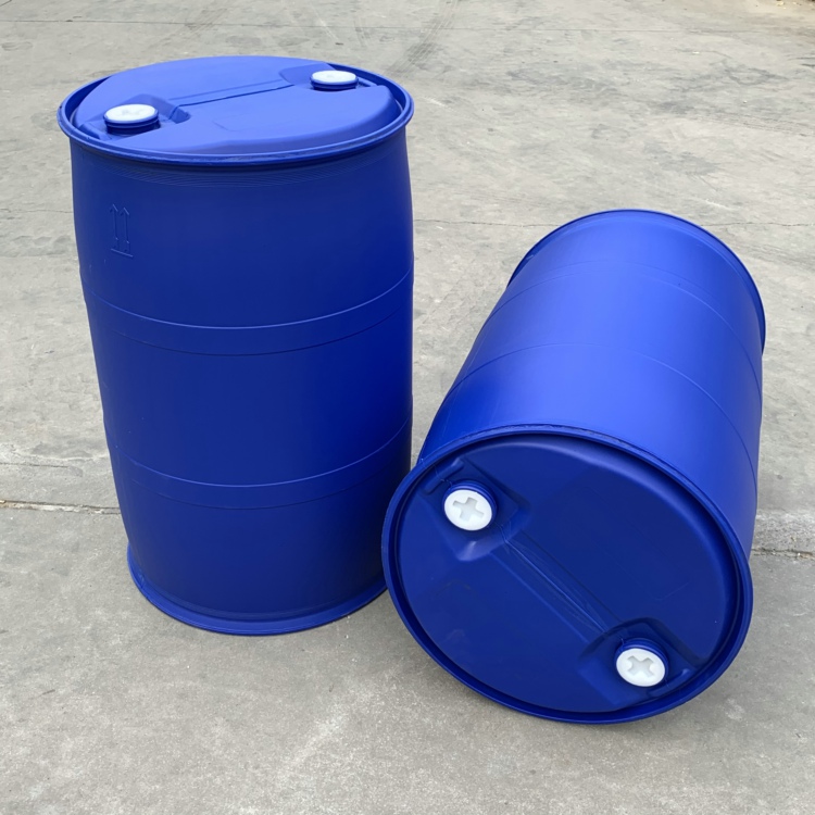 山东200升塑料桶双环200L桶PE材质200公斤塑料桶场景展示图片