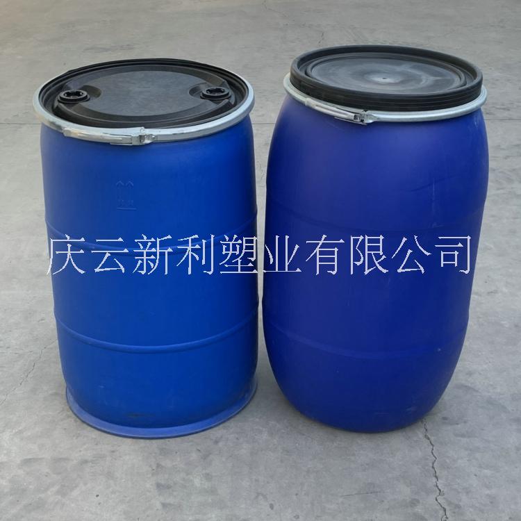 200L法兰桶200升塑料桶生产批发