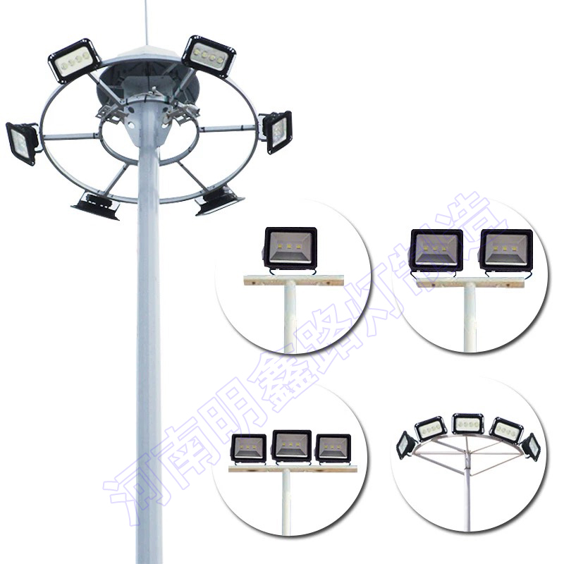 郑州市高杆灯基础做法和安装技术工艺厂家高杆灯基础做法和安装技术工艺 高杆灯升降原理和安装