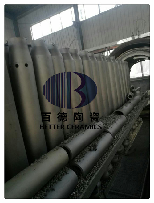 潍坊市反应烧结碳化硅SISIC保护管厂家佛山窑炉烧嘴反应烧结碳化硅SISIC保护管