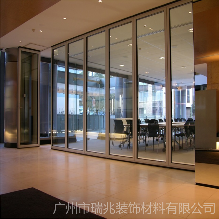 广州专业生产  厂家直销 可移动折叠玻璃隔断屏风