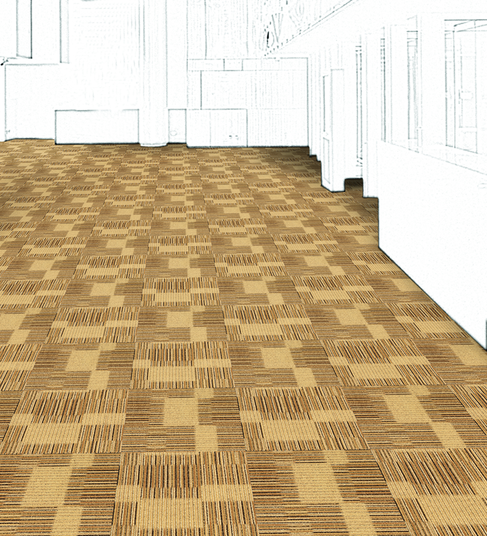 工程直销批发尼龙地毯过消防 方块拼接防滑隔音地毯