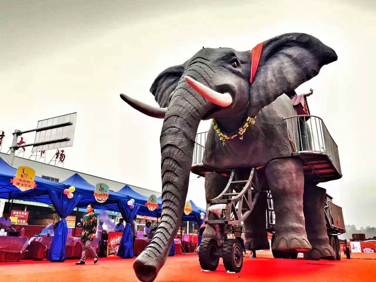 巡游机械大象展览厂家直销价格 新疆地区机械大象租赁价格  大象出售多少钱