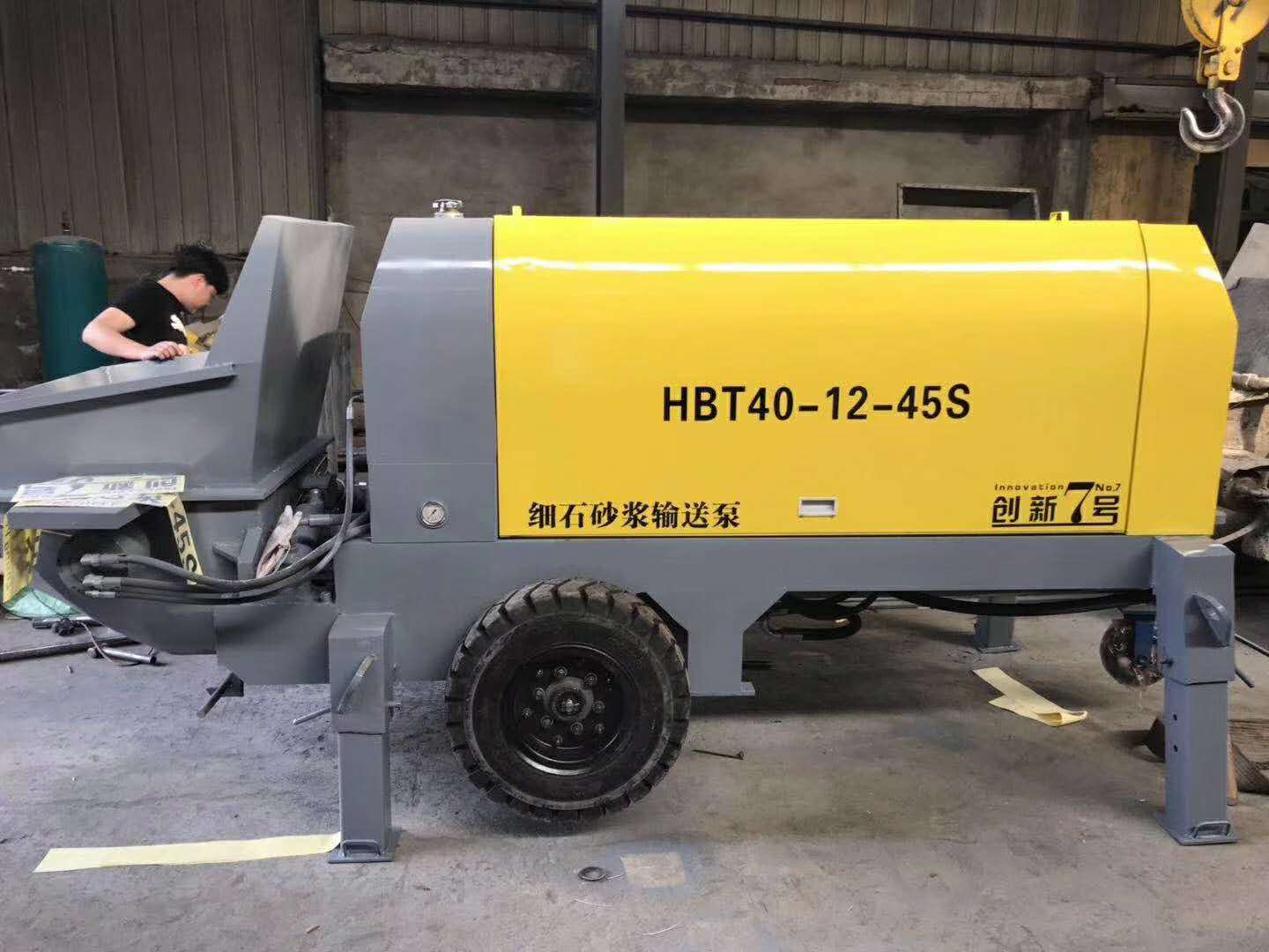 HBT40-12-45S 细石砂浆输送泵厂家-价格-供应商批发图片