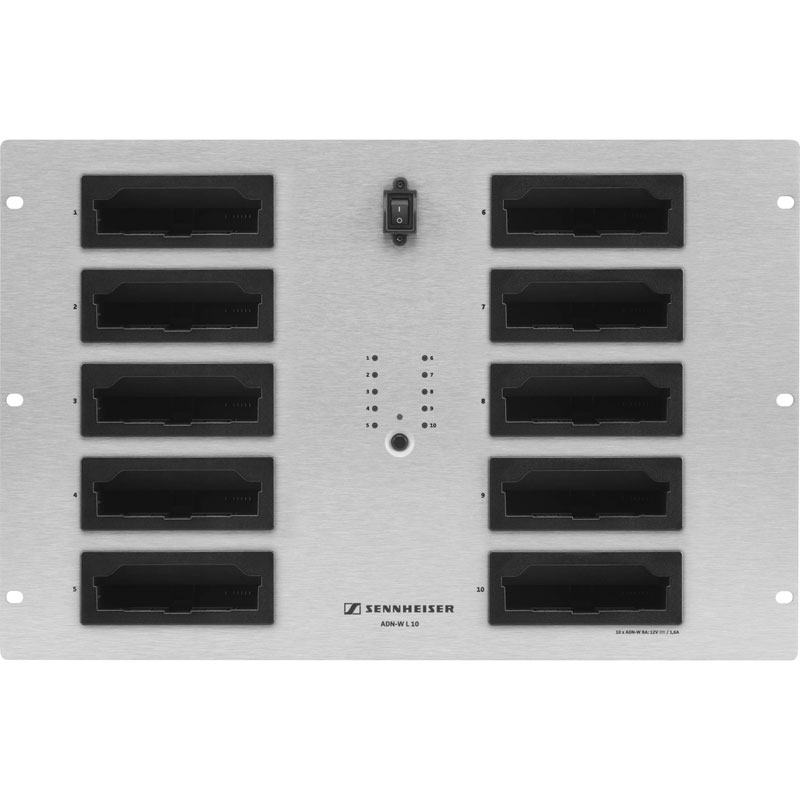 Sennheiser 森海塞尔 ADN-W L10 机架充电器 无线有线混合数字会议系统图片