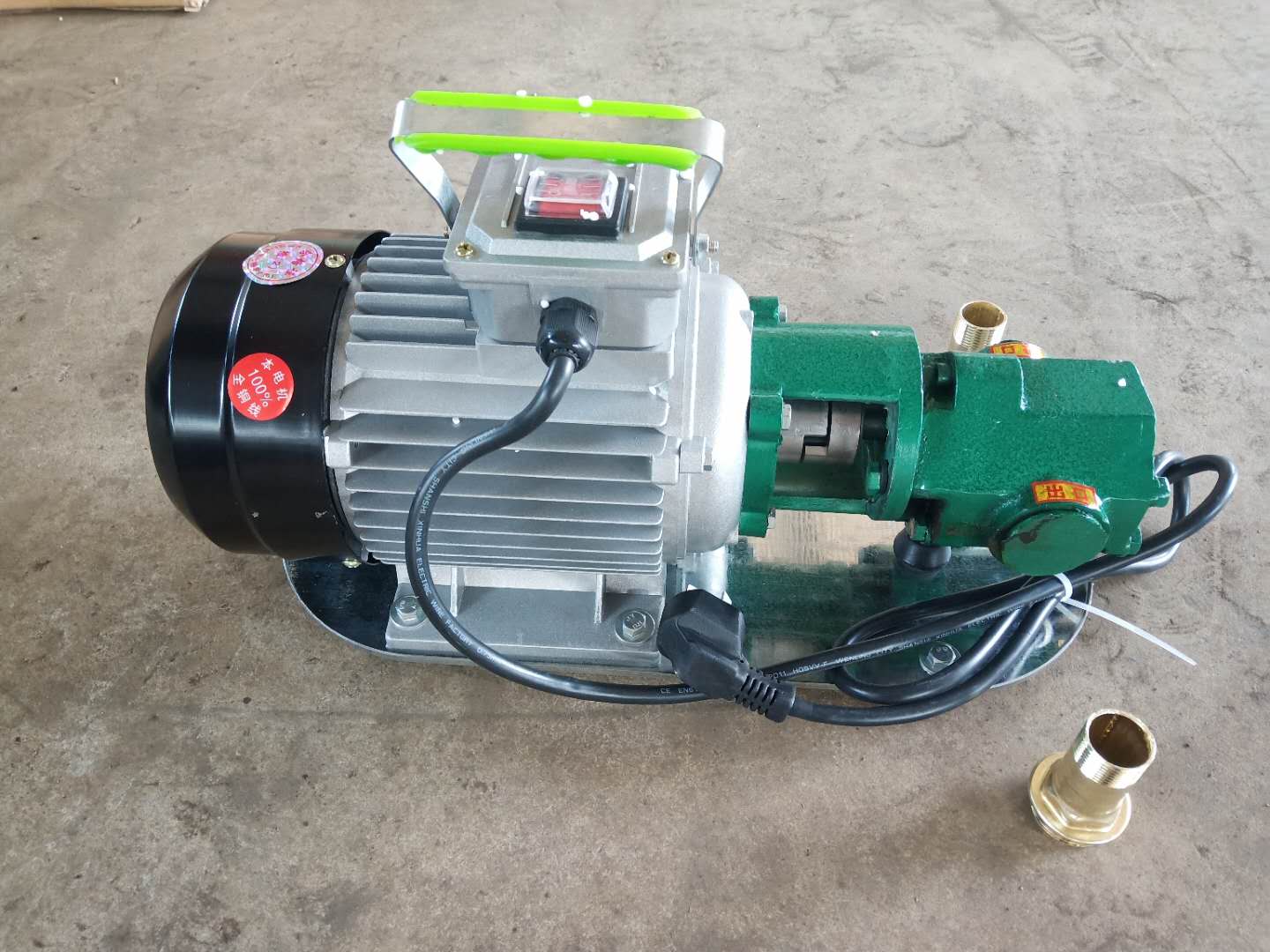 WCB微型便捷式手提齿轮泵