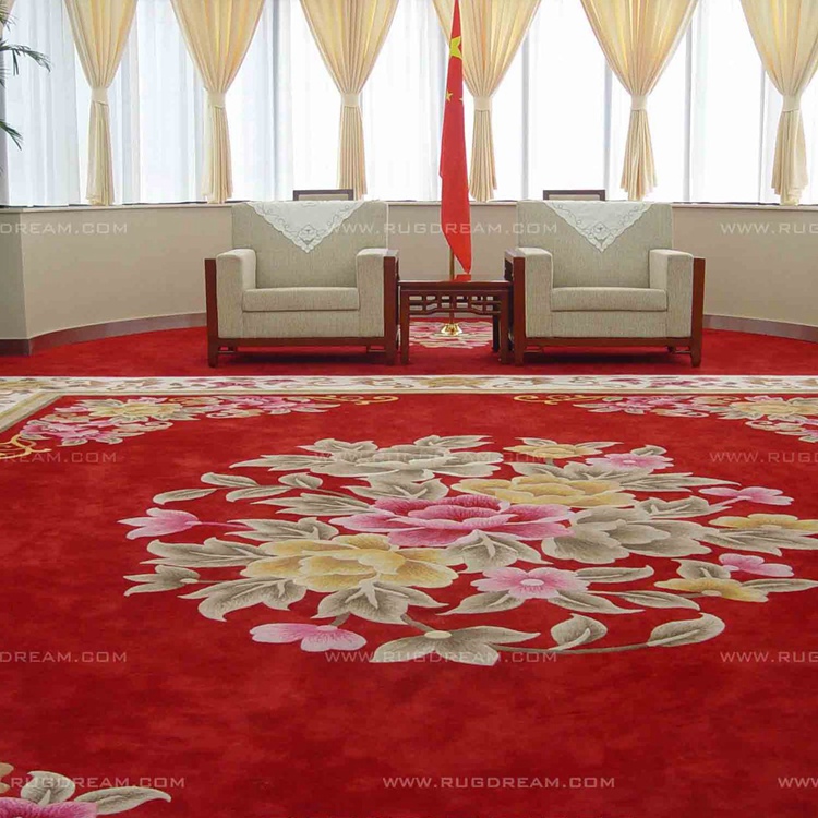 北京地毯厂家直销定制接待厅地毯 贵宾室地毯加厚图片