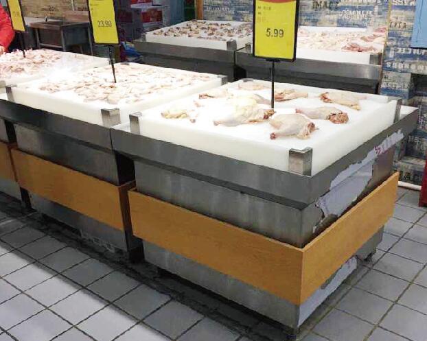 郑州超市冰台鱼缸 郑州超市冰台定制