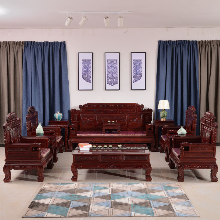 红木家具红木中式客厅沙发质量保证批发