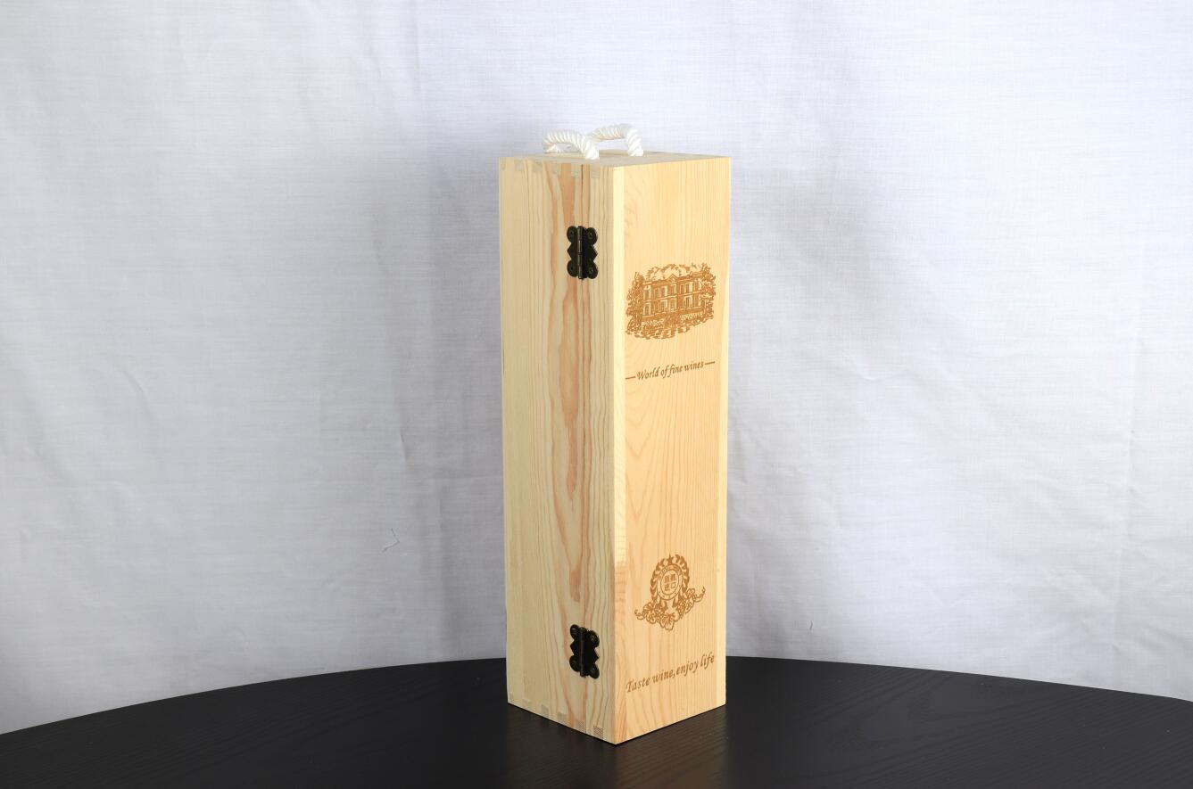 双瓶装葡萄酒木盒定制双瓶装葡萄酒木盒定制木盒实木盒礼盒厂家定做