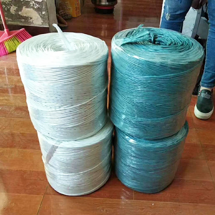 厂家批发打捆塑料绳 全新料塑料绳 吊菜绳大棚用量大价优图片