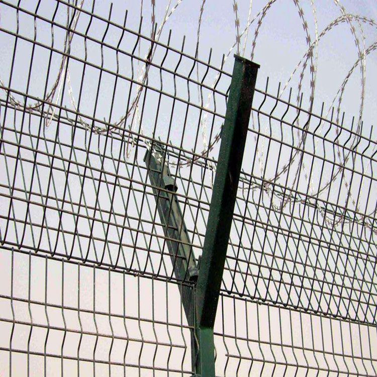 监狱防护网 菱形孔焊接防护网 热镀锌护栏网