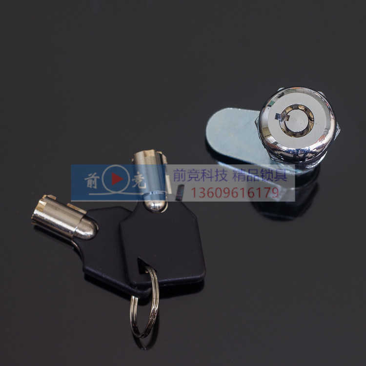 弹子转舌锁M16-20 通开杂号订制 螺母或螺丝固定锁舌 安全信箱锁