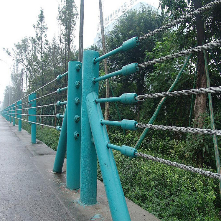绳索护栏 缆索护栏 高速缆索护栏 景区绳索护栏 厂家定制