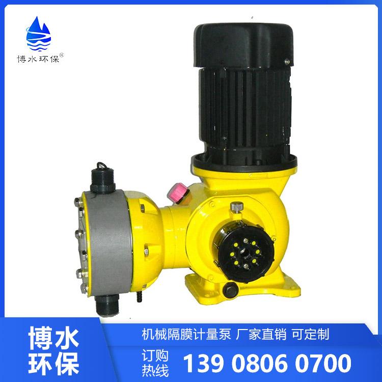 四川乐山机械隔膜计量泵生产商厂家定制销售价格 博水环保图片