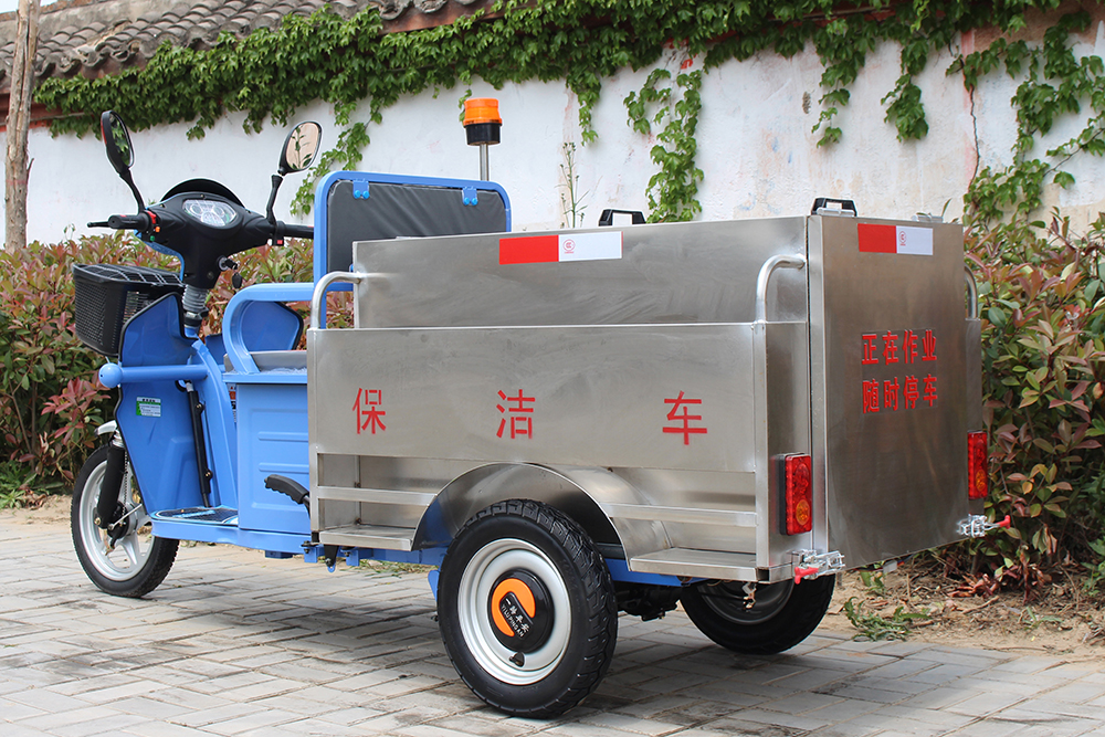深圳市不锈钢垃圾车厂家不锈钢垃圾车电动保洁车