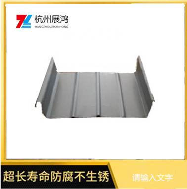铝镁锰板430型0.9mm厚度在上海市钢结构屋面中应用事项图片