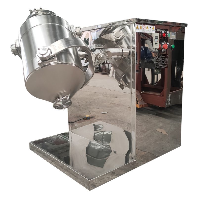 化工粉末混料机厂家供应三维运动混合机化工粉末混料机V型搅拌机火燥机械