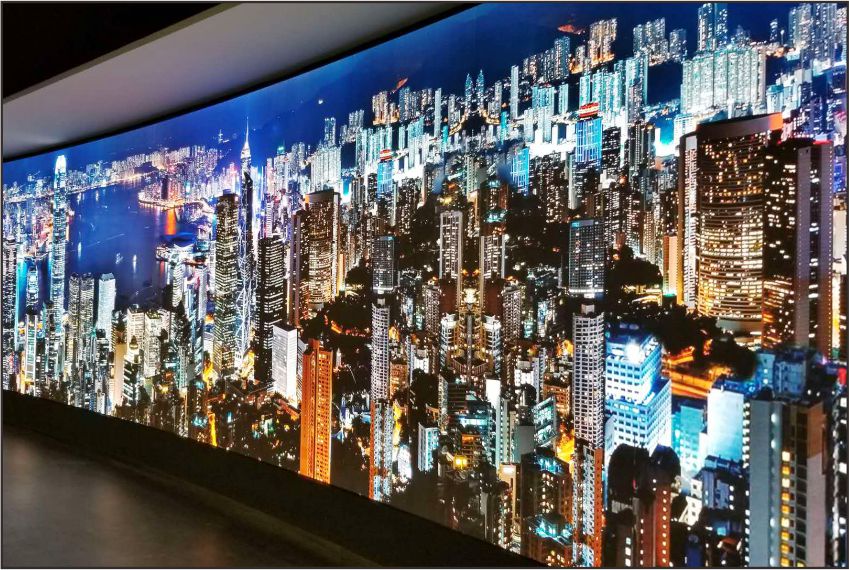 亿视通室内全彩led高清显示屏，会议led显示大屏，小间距led屏图片