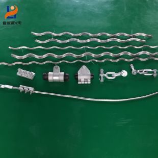 厂家供应 opgw光缆悬垂串 直线金具 预绞丝悬垂线夹图片