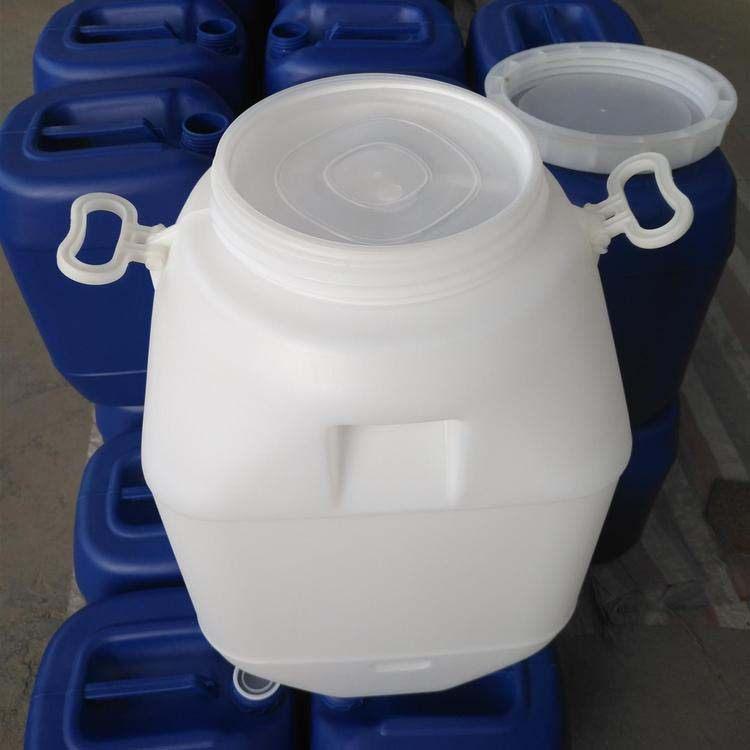 60升抱箍塑料桶  二手60L蓝色化工桶60L法兰桶  二手60L开口包装桶
