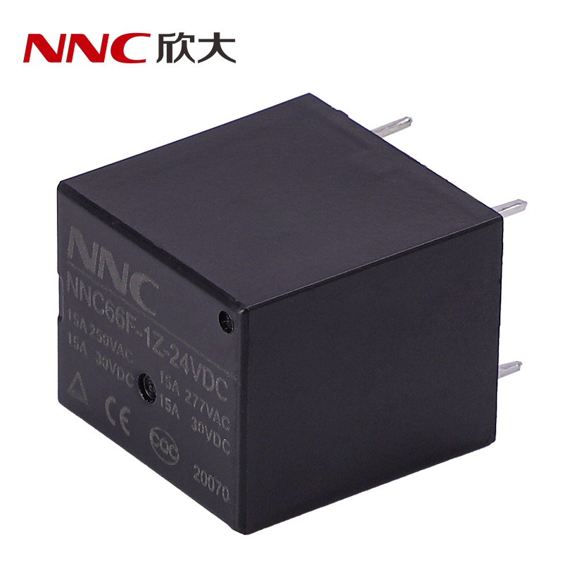欣大NNC66F-1Z(JZC-22F-1Z)小型线路板式继电器 转换型15A