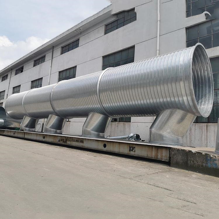 肇庆加工保温螺旋风管价格 瑞通制作生产螺旋风管厂