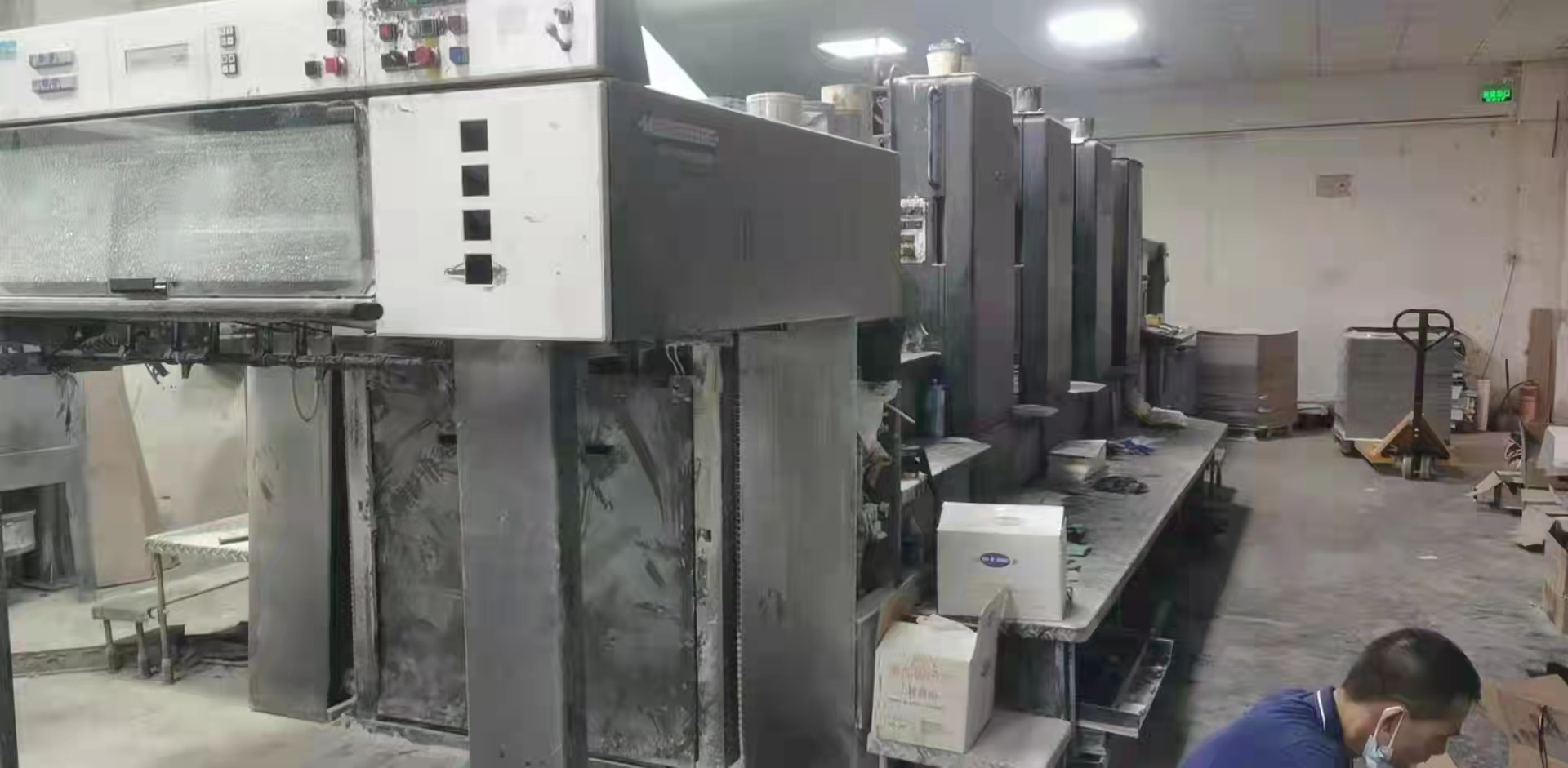 1998年海德堡SM102-4高配胶印机