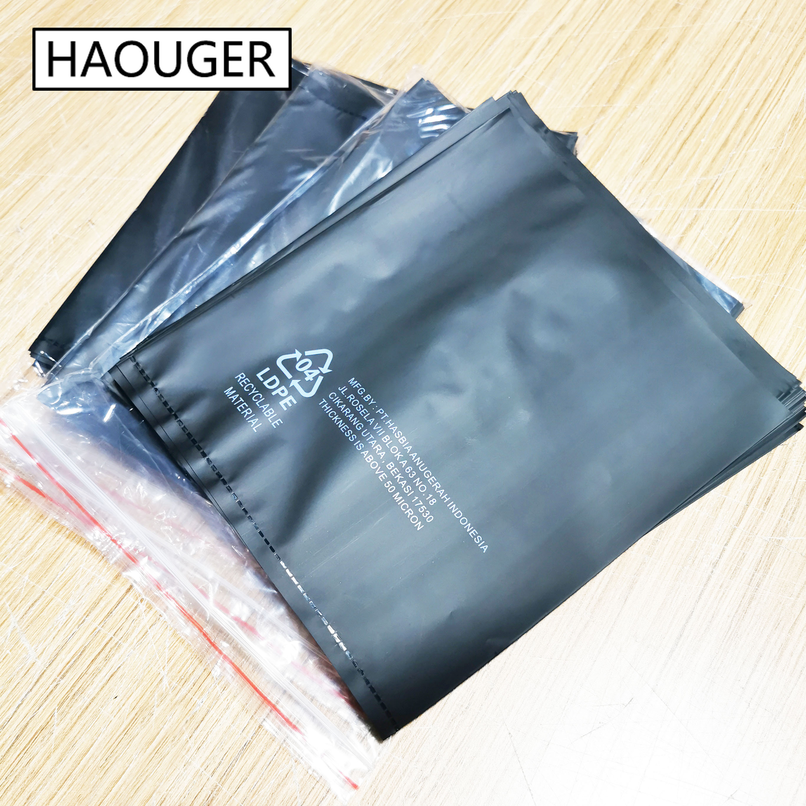 防静电ESD防护袋 遮光 聚乙烯黑袋 导电PE袋 导电袋