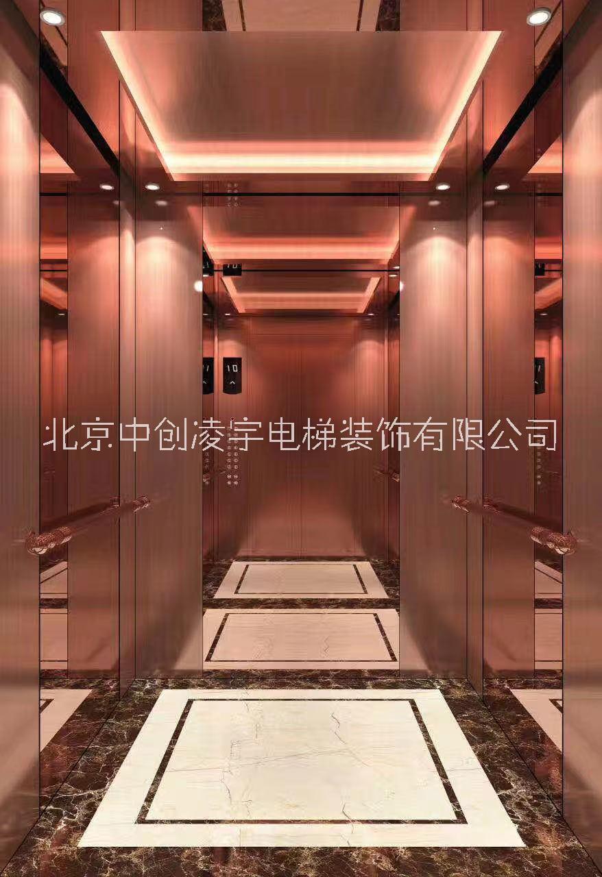 电梯间装饰 电梯装潢装饰 石家庄电梯轿厢装潢厂家