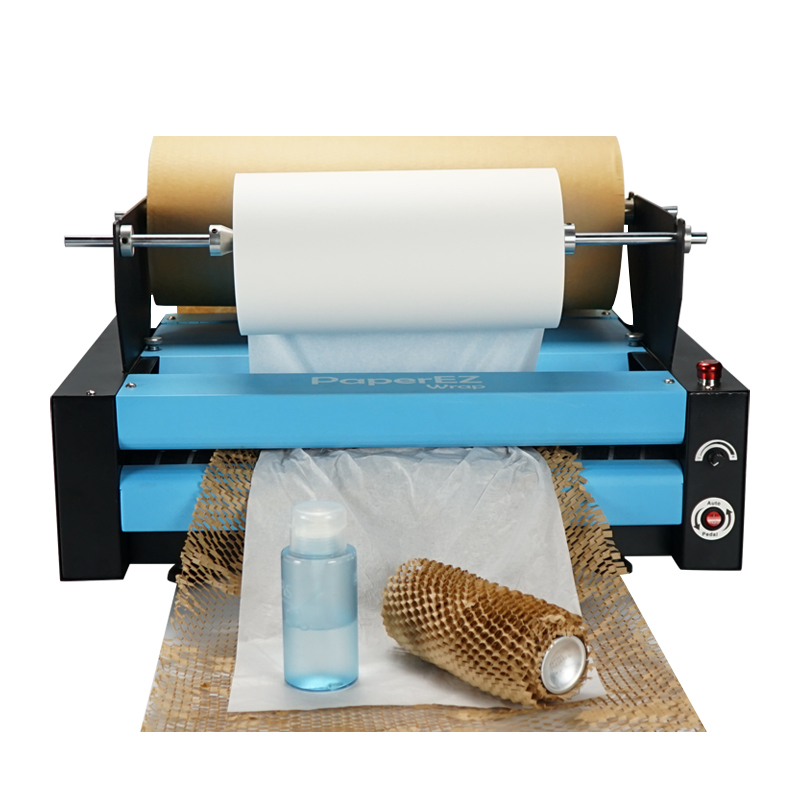 蜂窝纸自动出纸机 运输防护包装蜂窝裹包易蜂窝纸走纸机