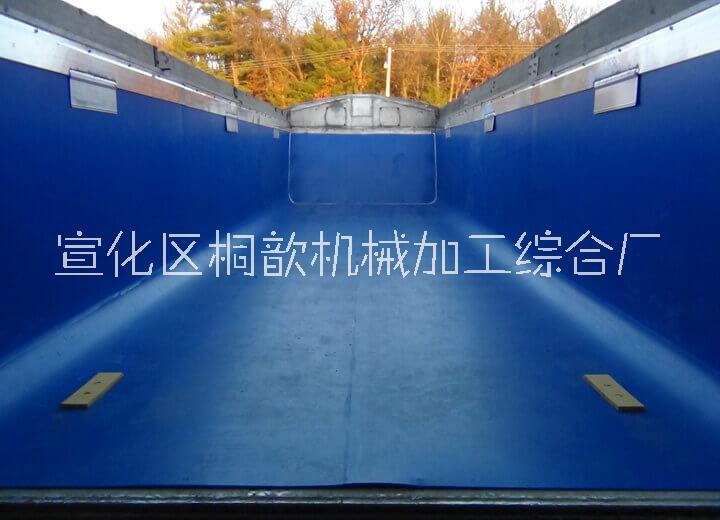 定制超高分子量聚乙烯板/不沾土自卸车内衬板自润滑HDPE车厢滑板图片