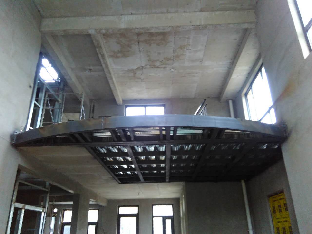 钢结构加工阁楼设计厂房改造钢结构隔层加建