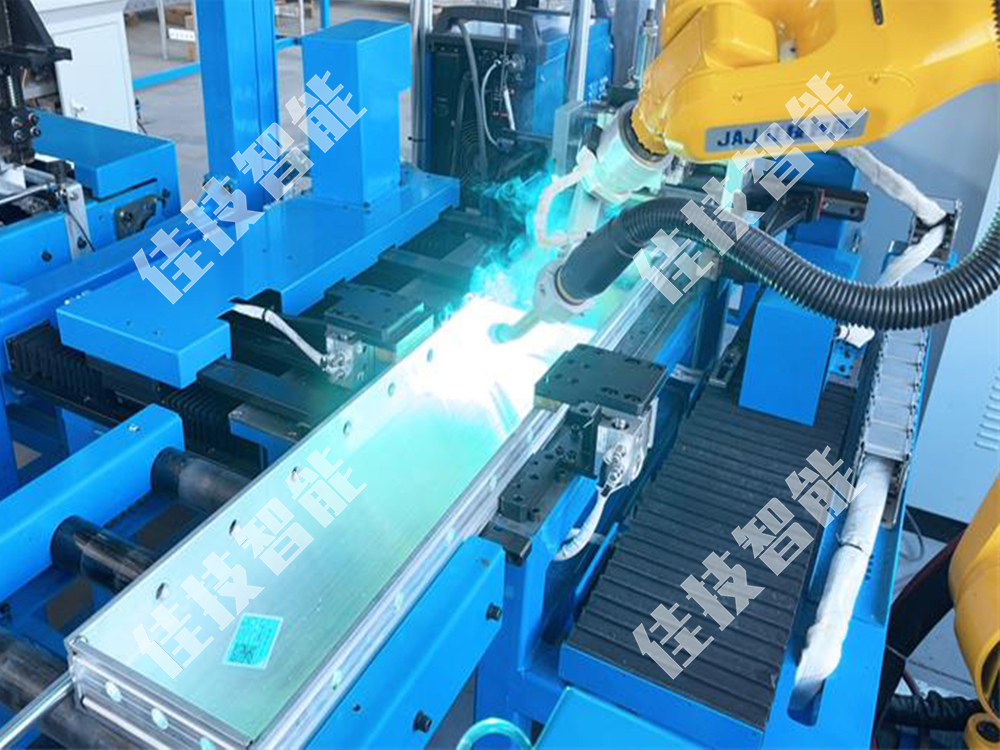 佳技智能焊接机器人铝模板焊接机器人自动化线焊接机械设备图片