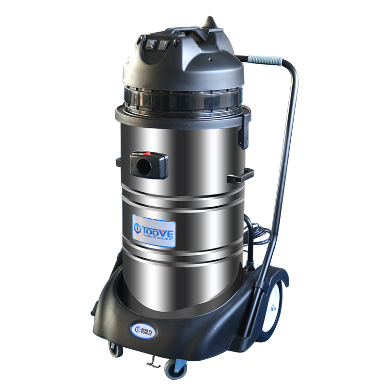 无锡拓威克PY308S大功率工业吸尘器220v可移动干湿两用商用吸尘器工厂车间吸尘设备厂家图片