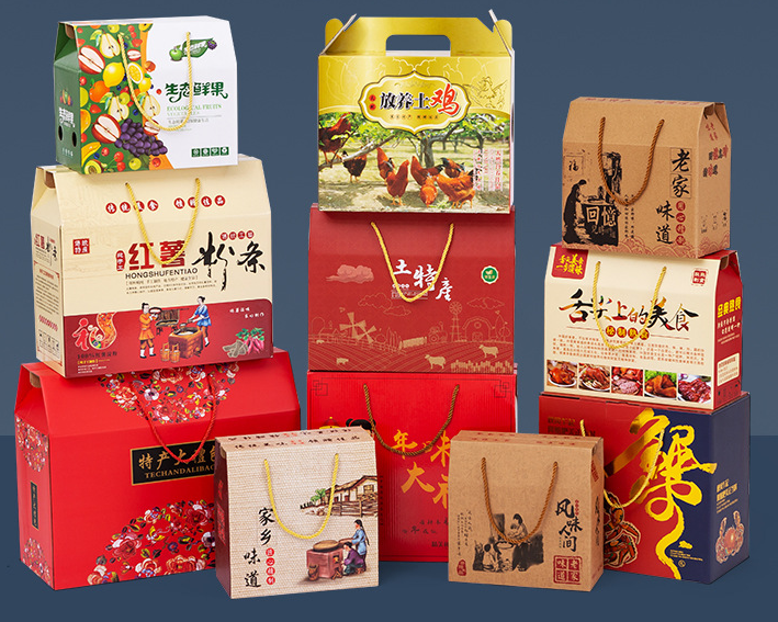 农产品水果包装礼品盒   郑州极印包装制品图片