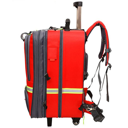 卫生应急背囊卫生应急背囊 应急队伍个人携行红色背包装备可拉可背