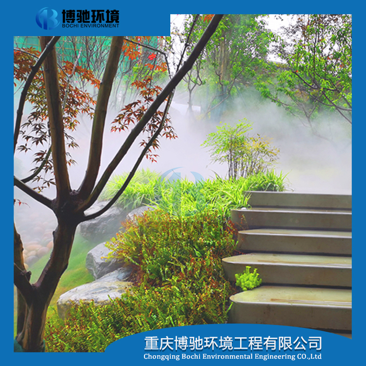 商业街喷雾造景_雾森系统-重庆|四川|云南|贵州博驰环境图片
