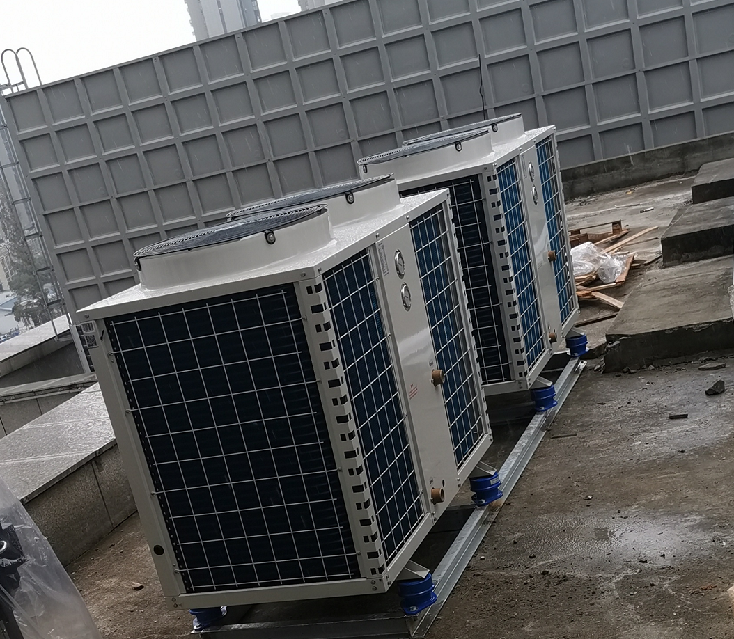 东莞市热泵热水器厂家空气能热泵热水器 家用商用10吨 水循环氟循环