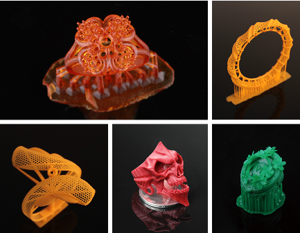 数字化3D打印机首饰珠宝高精浇铸光敏树脂耗材