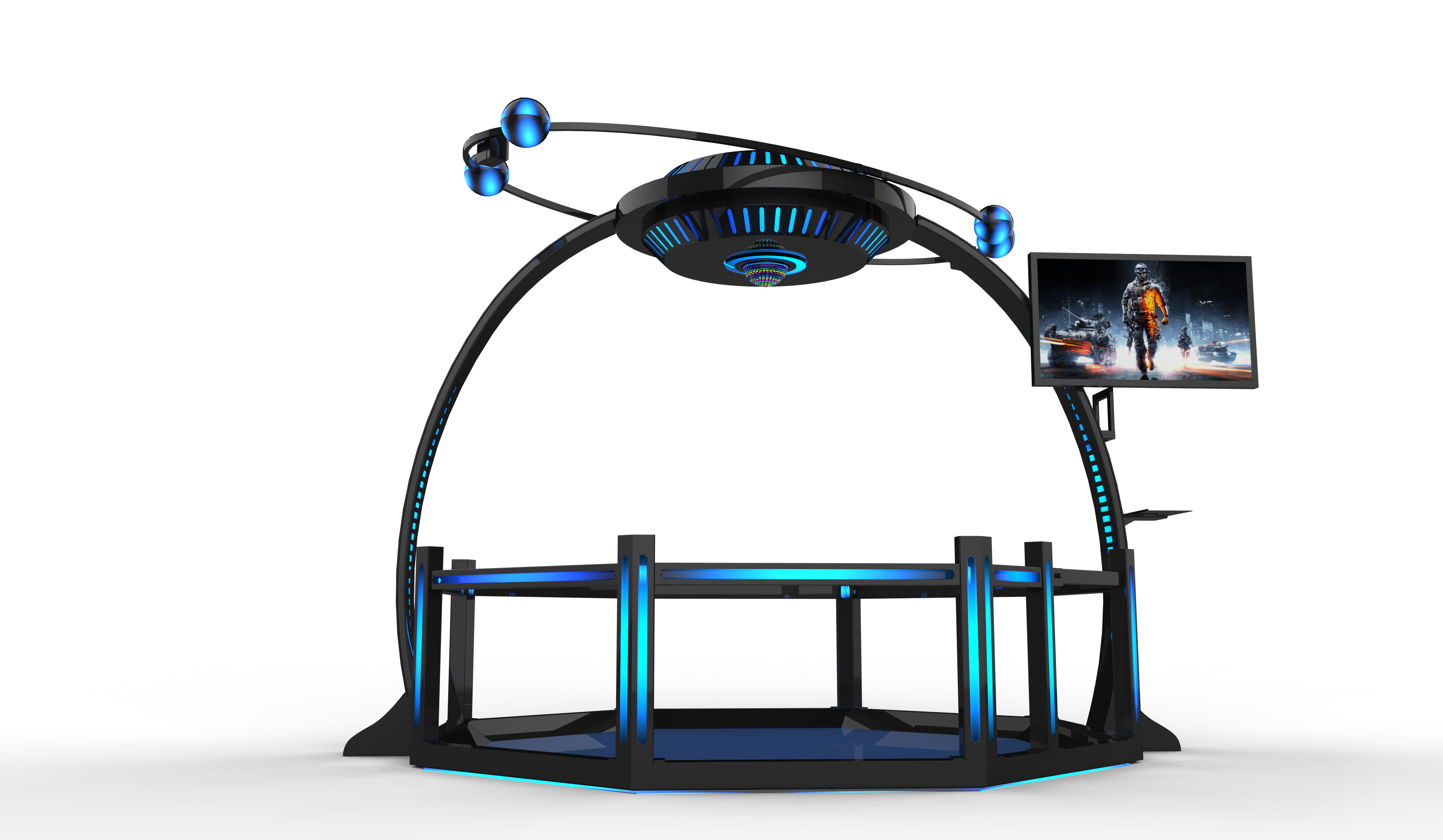 科普馆银河幻影VR行走平台HTC节奏光剑体验馆全套游戏设备工地科普馆