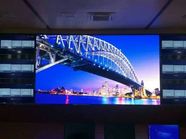 阜阳LED显示屏会议大屏液晶拼接屏销售安装图片