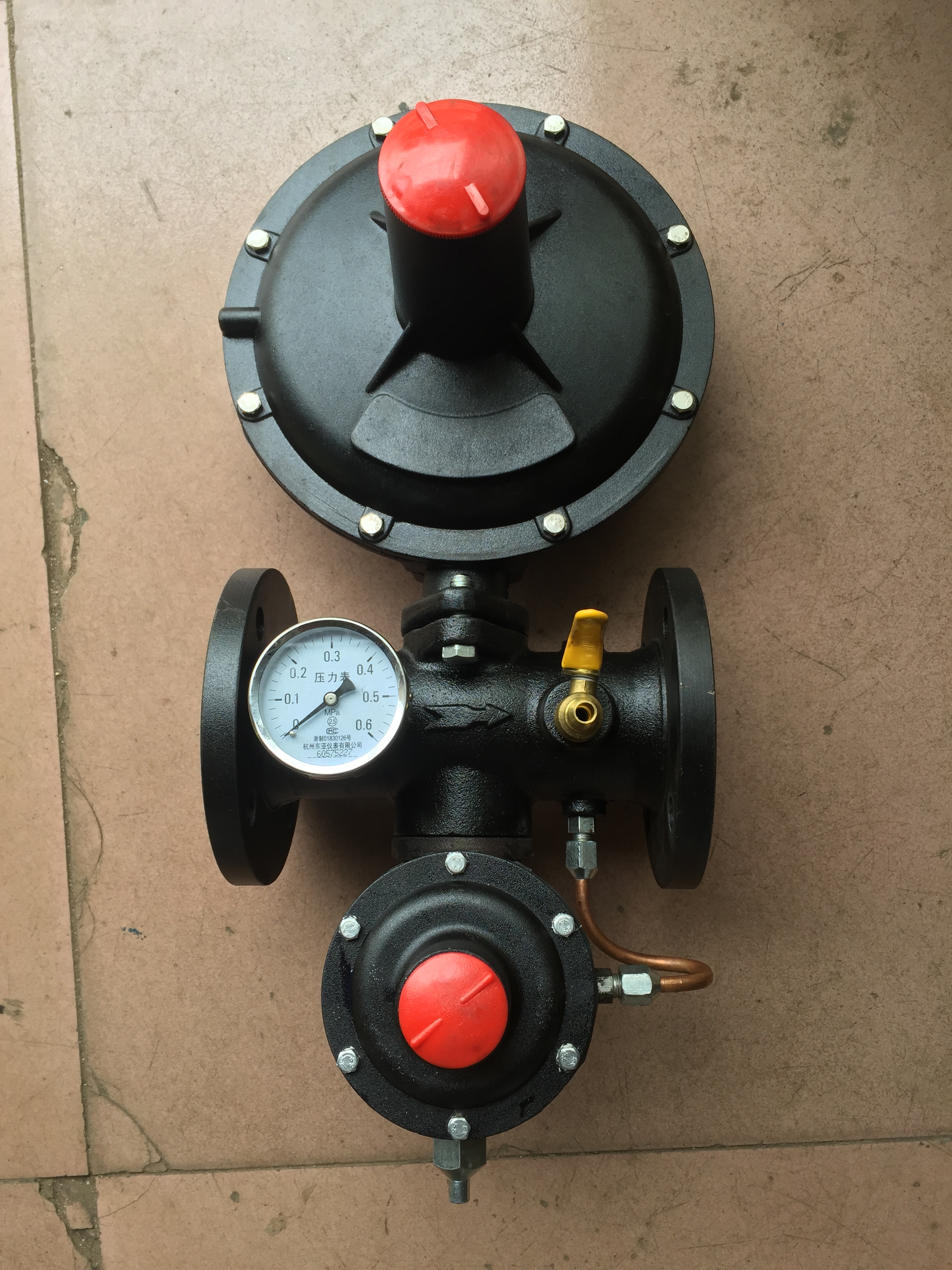 RTZ-F天然气调压器燃气减压阀氧气液化气汽化器调压阀二级工业图片