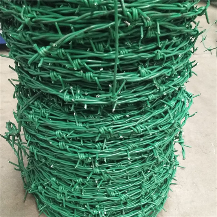 河北镀锌刺绳厂家供应湖南公路刺网圈山铁丝网图片