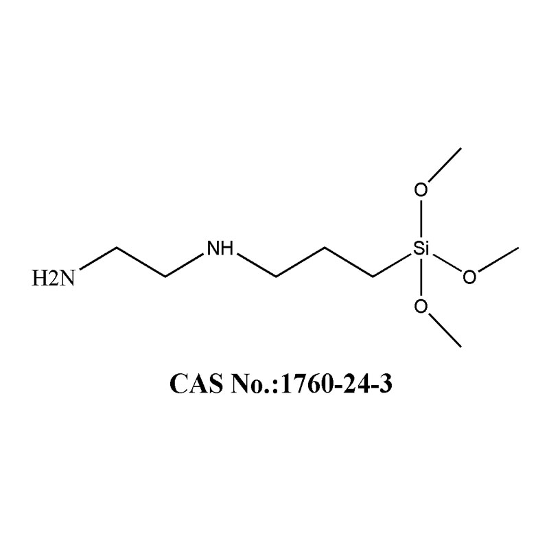 IOTA-DAMO N-(2-氨乙基)-3-氨丙基三甲氧基硅烷 cas 1760-24-3图片