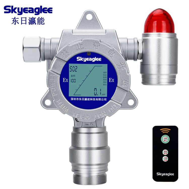 在线式氧气检测仪SK-600-O2-W固定式O2气体浓度报警器 氧气浓度气体检测仪