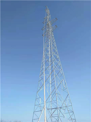衡水市电力铁塔厂家高压架线输电线路电力铁塔 钢架电线路拉线角钢电力塔