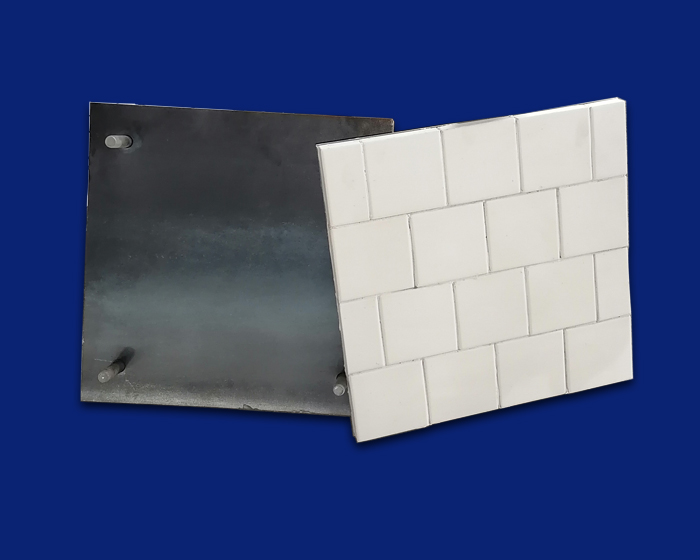 厂家供应三合一复合陶瓷衬板 抗冲击硫化板 料仓料斗耐磨衬板