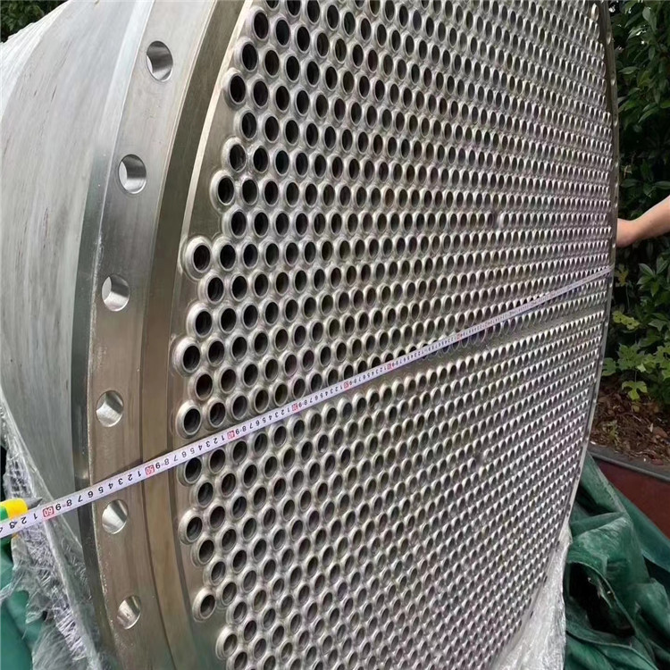 二手冷凝器设备厂家 316不锈钢材质 列管式冷凝器 换热器图片